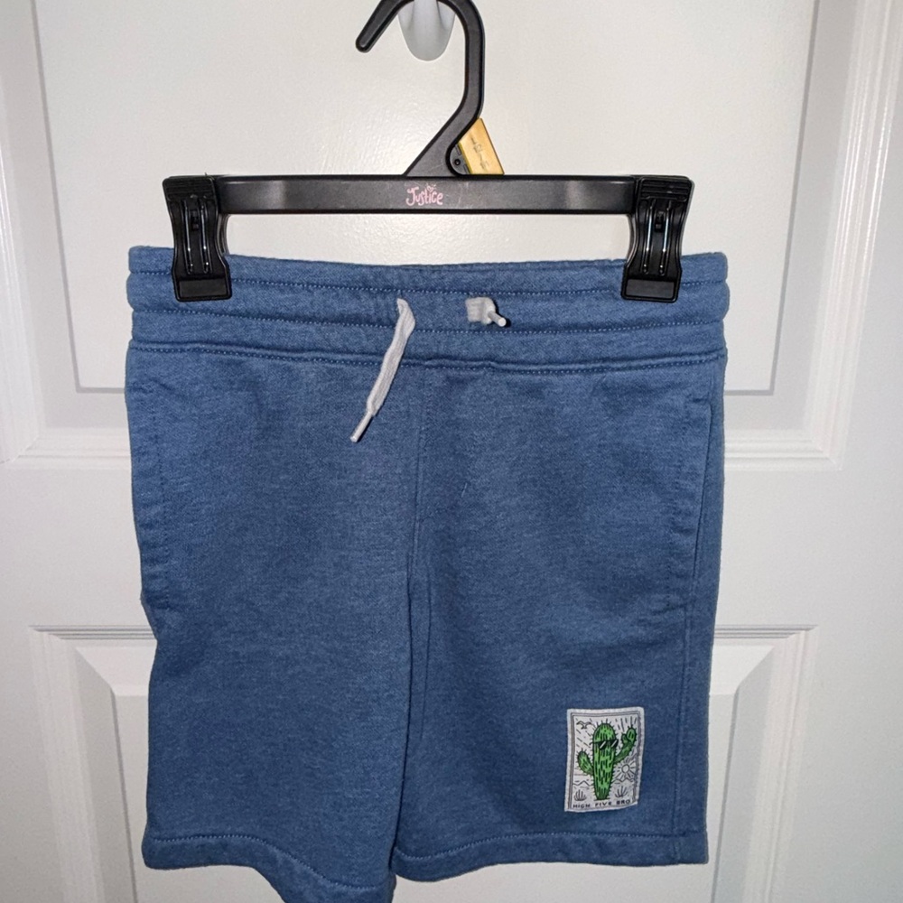 Old Navy Blue Knit Drawstring Shorts